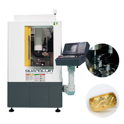 Yüzük Mücevher Cnc Makine 8 Eksenli Cnc freze makinesi CE Sertifikası