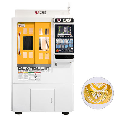 Alman Precision Metal 9 Eksen Mücevher CNC Makinesi Alfa Redüktör Kontrol Sistemi