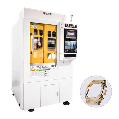 Yüksek hassasiyetli Cnc Gümüş gravür makinesi özelleştirilmiş mücevher tasarımları kolayca oluşturur