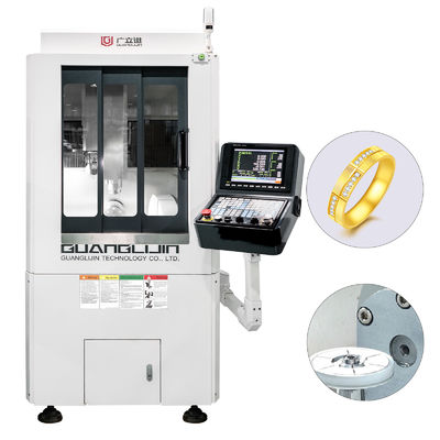 7 Eksenli freze makinesi Cnc Gümüş gravür makinesi