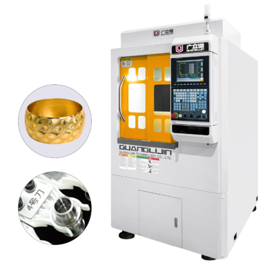 Yüzük ve bilezikler için 9 Eksenli Mücevher CNC gravür makinesi